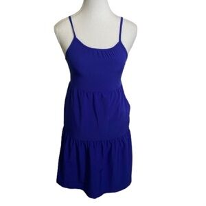 Mondetta Royal Blue Spaghetti Strap Mini Dress